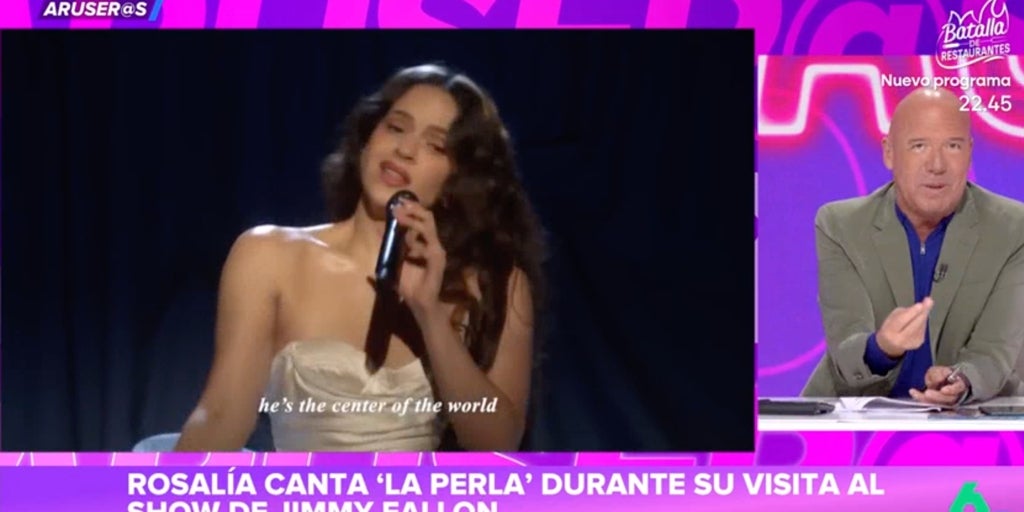 Aruseros: Alfonso Arús, rotundo con Rosalía tras lo visto en el 'show' de Jimmy Fallon: «Os lo dije: 'ni un mes durará'»