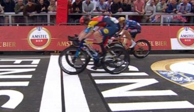 La victoria de Skjelmose en la Amstel fue brutal