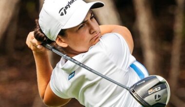 Ana Giuliano a un golpe de las punteras en el inicio del WALA