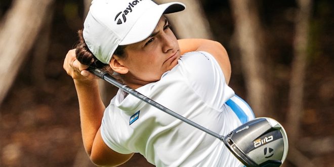 Ana Giuliano a un golpe de las punteras en el inicio del WALA