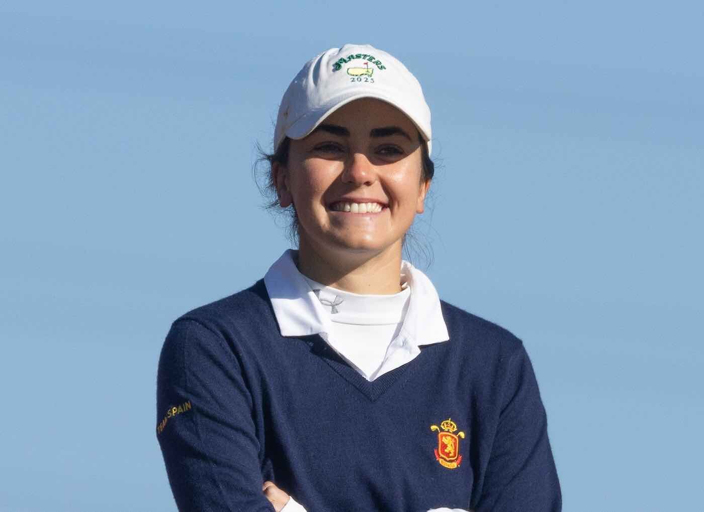 Andrea Revuelta, durante el Andalucía Costa del Sol Open de España.