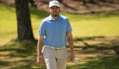 Andrés Gallegos juega en Australia en su debut en el DP World Tour