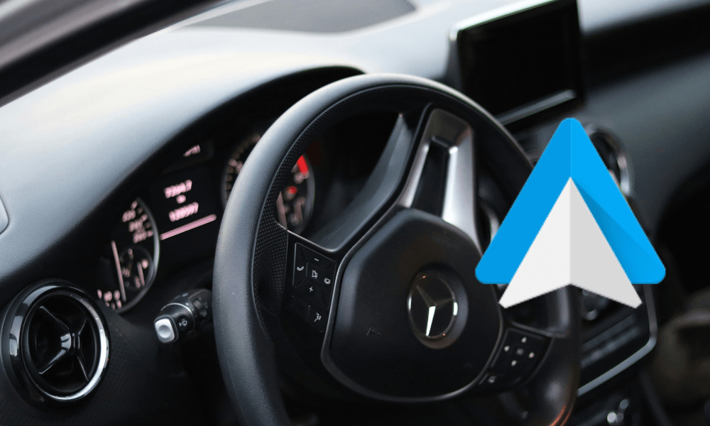 Imagen de un coche con Android Auto