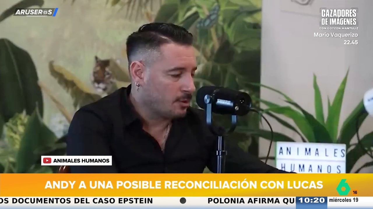 Andy no quiere encontrarse con Lucas ni para tomarse un café... ni en años: "Por mi salud, no"