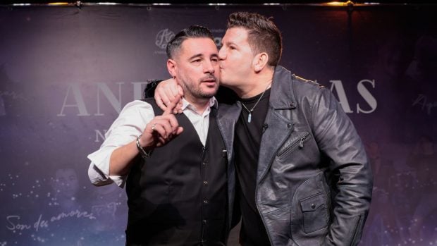 Andy y Lucas en un evento. (Foto: Gtres)