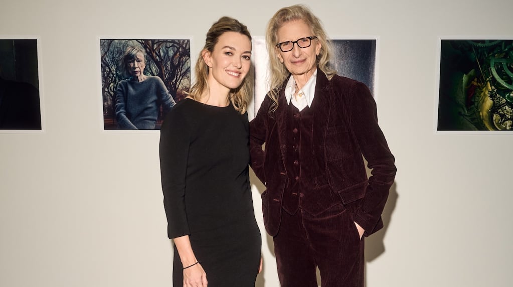 Convocada por la heredera de Zara, Annie Leibovitz inauguró su primera muestra de fotos en España