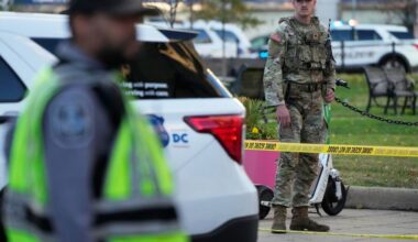 Mueren dos miembros de la Guardia Nacional tras tiroteo en la ciudad de Washington, según autoridades