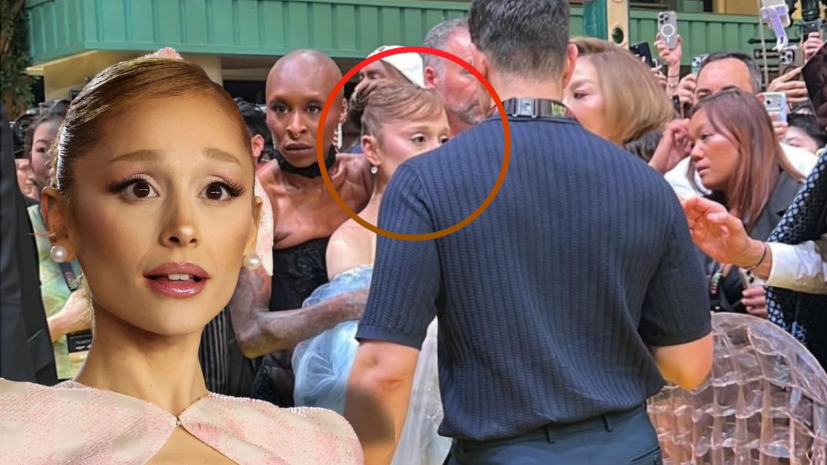 Acusan de desorden público al hombre que saltó sobre Ariana Grande en Singapur