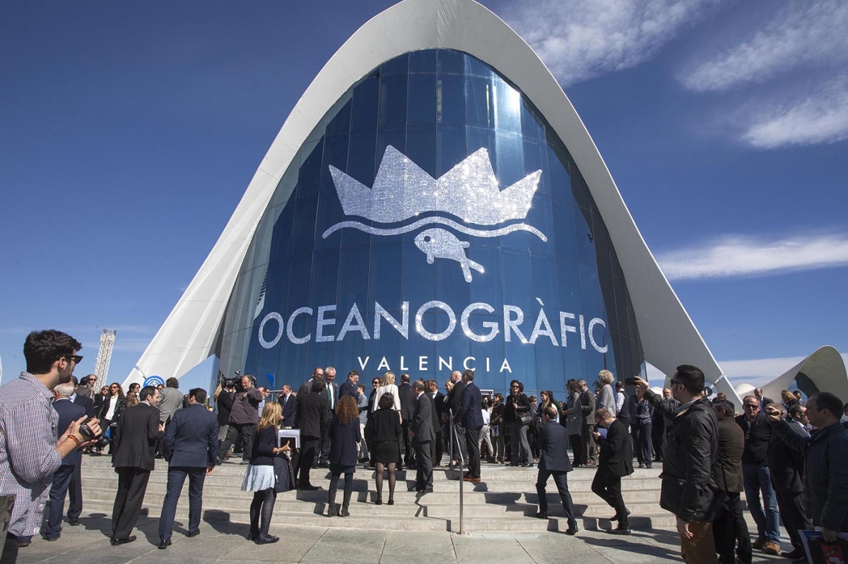 Inauguración del nuevo Oceanogràfic en 2016 - Foto: MARGA FERRER