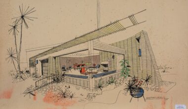 José Martínez Peris, Diseño de interior, 1958. Arxiu Valencià del Disseny. -