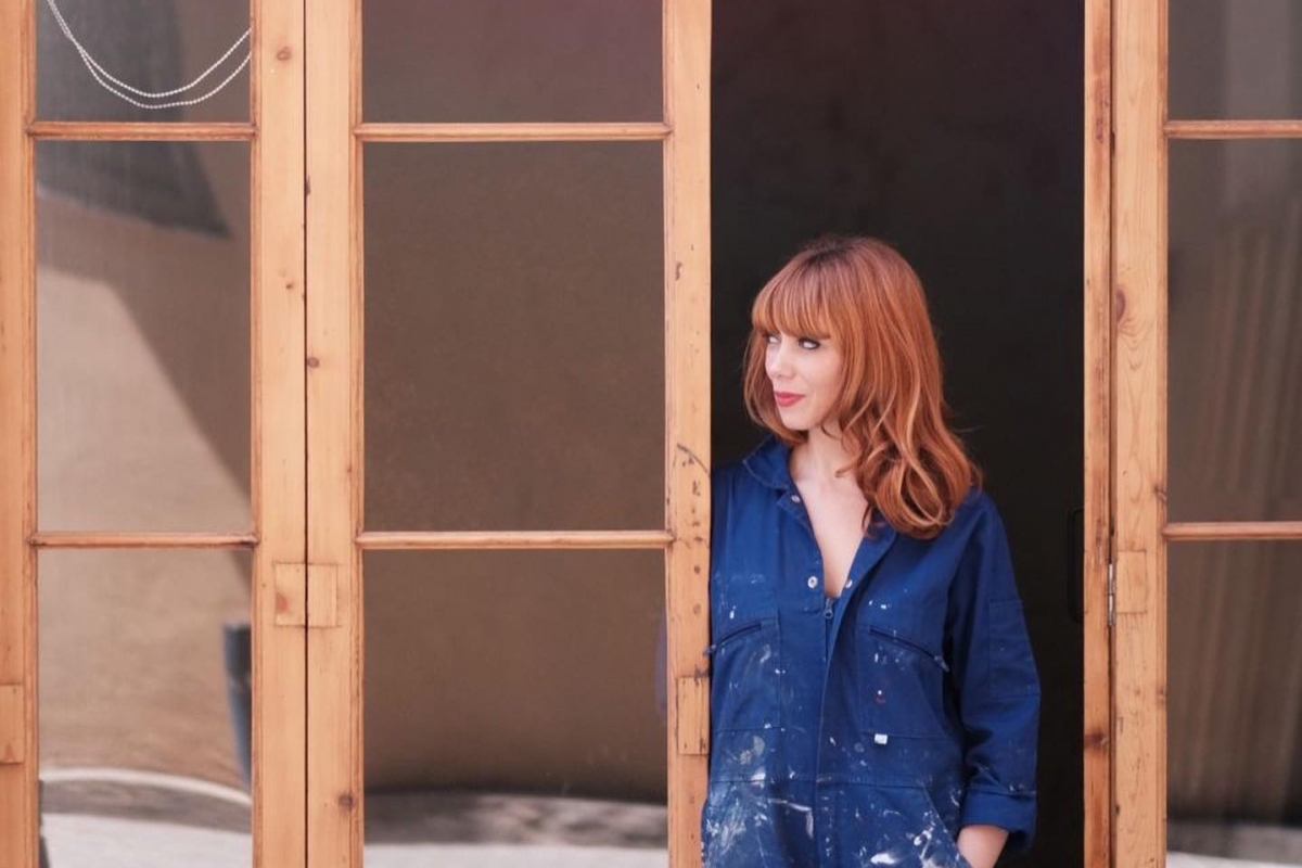 La pintora vila-realense Paula Bonet. -