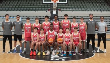 La plantilla del UCAM CB infantil. - Foto: UCAM CB