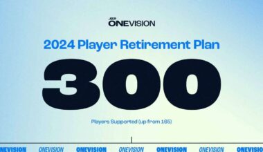 La ATP paga la jubilación de los tenistas: 200.000 euros anuales a partir de los 50 años