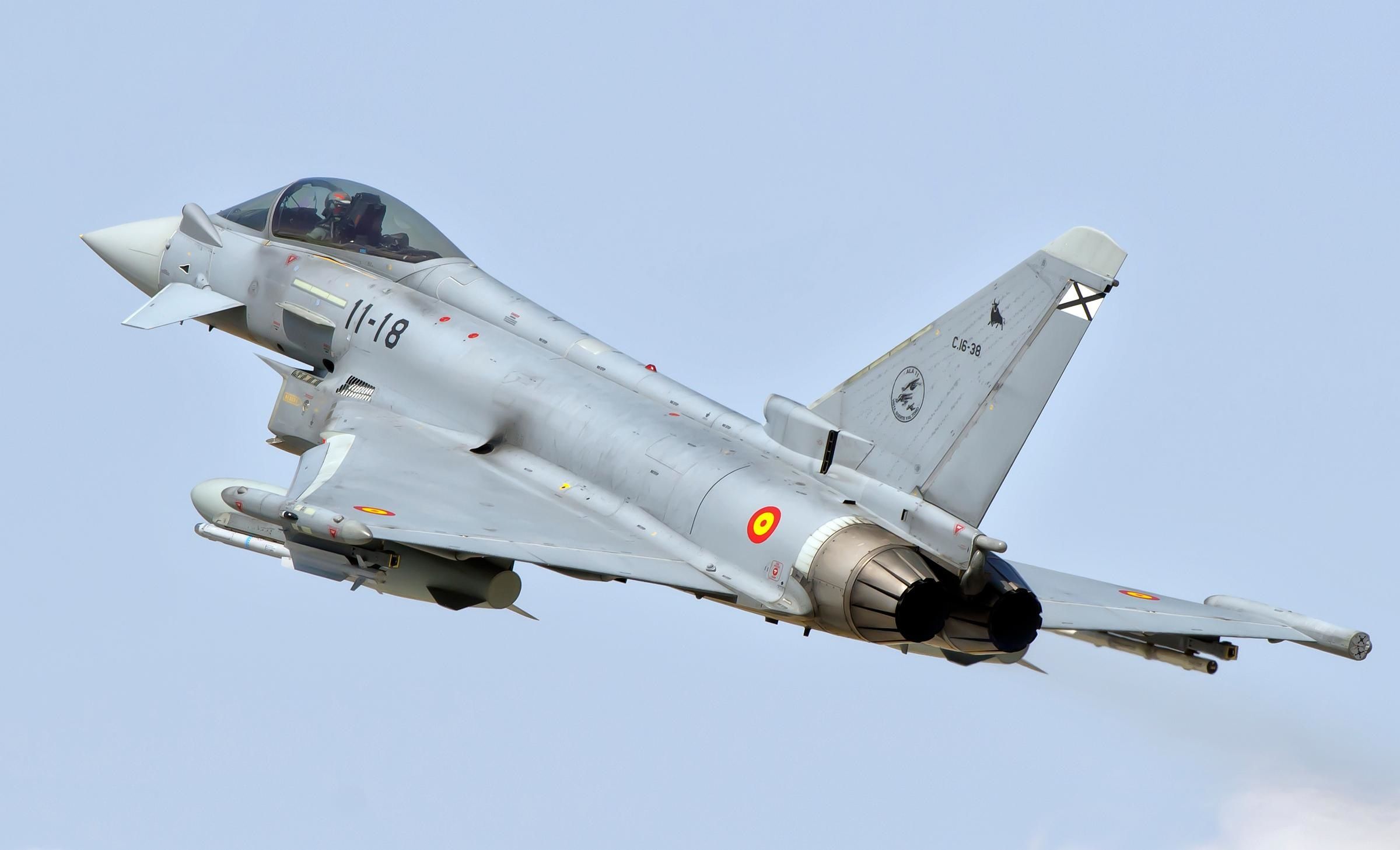 Caza Eurofighter.