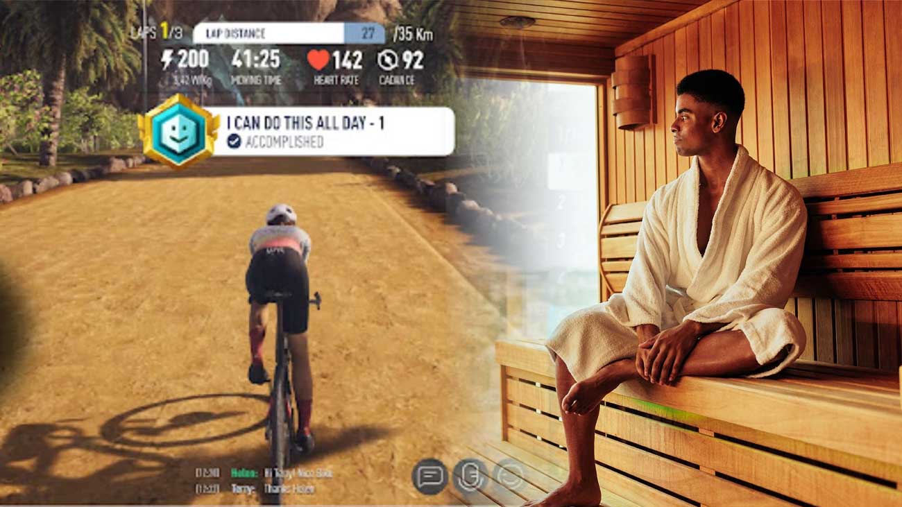 La UCI quiere detectar las saunas pre-carrera en las competiciones de ciclismo virtual