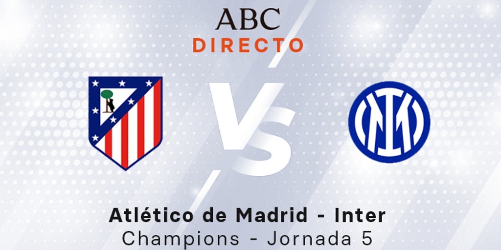 Atlético de Madrid - Inter, en directo: resultado, goles y ganador del partido de la Champions League hoy