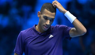 Felix Auger-Aliassime hace su primera aparición en las Nitto ATP Finals desde 2022.