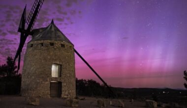 Una tormenta solar «excepcional» podría provocar auroras boreales sobre España hoy y mañana