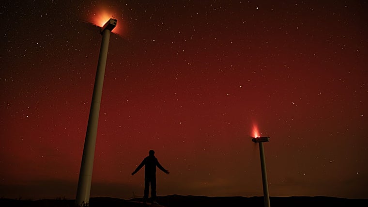 Aurora boreal de octubre de 2024 en Valencia