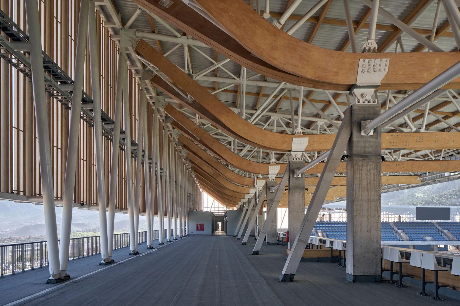 Renovación del estadio de la Universidad Católica en Santiago de Chile