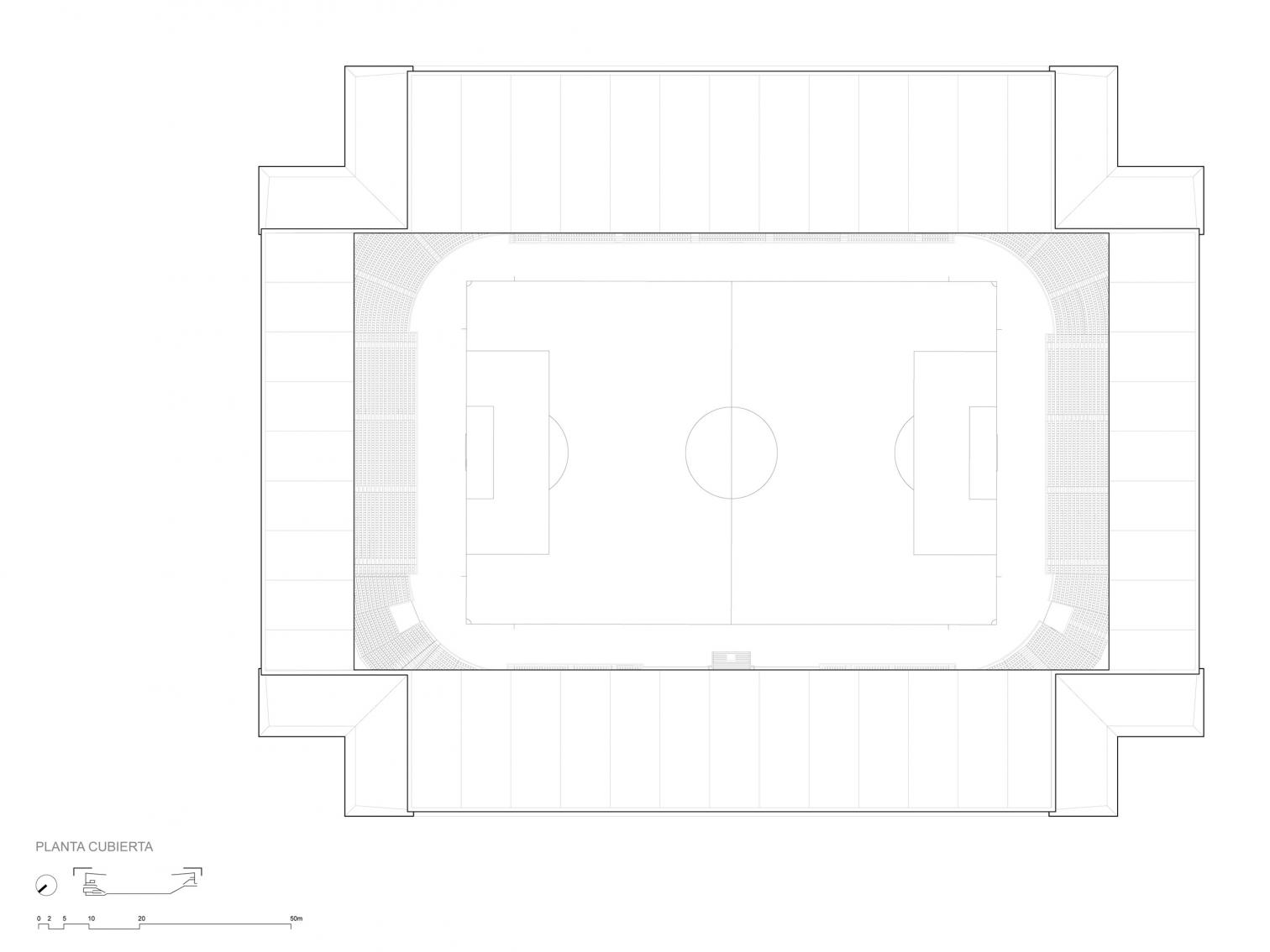 Renovación del estadio de la Universidad Católica en Santiago de Chile