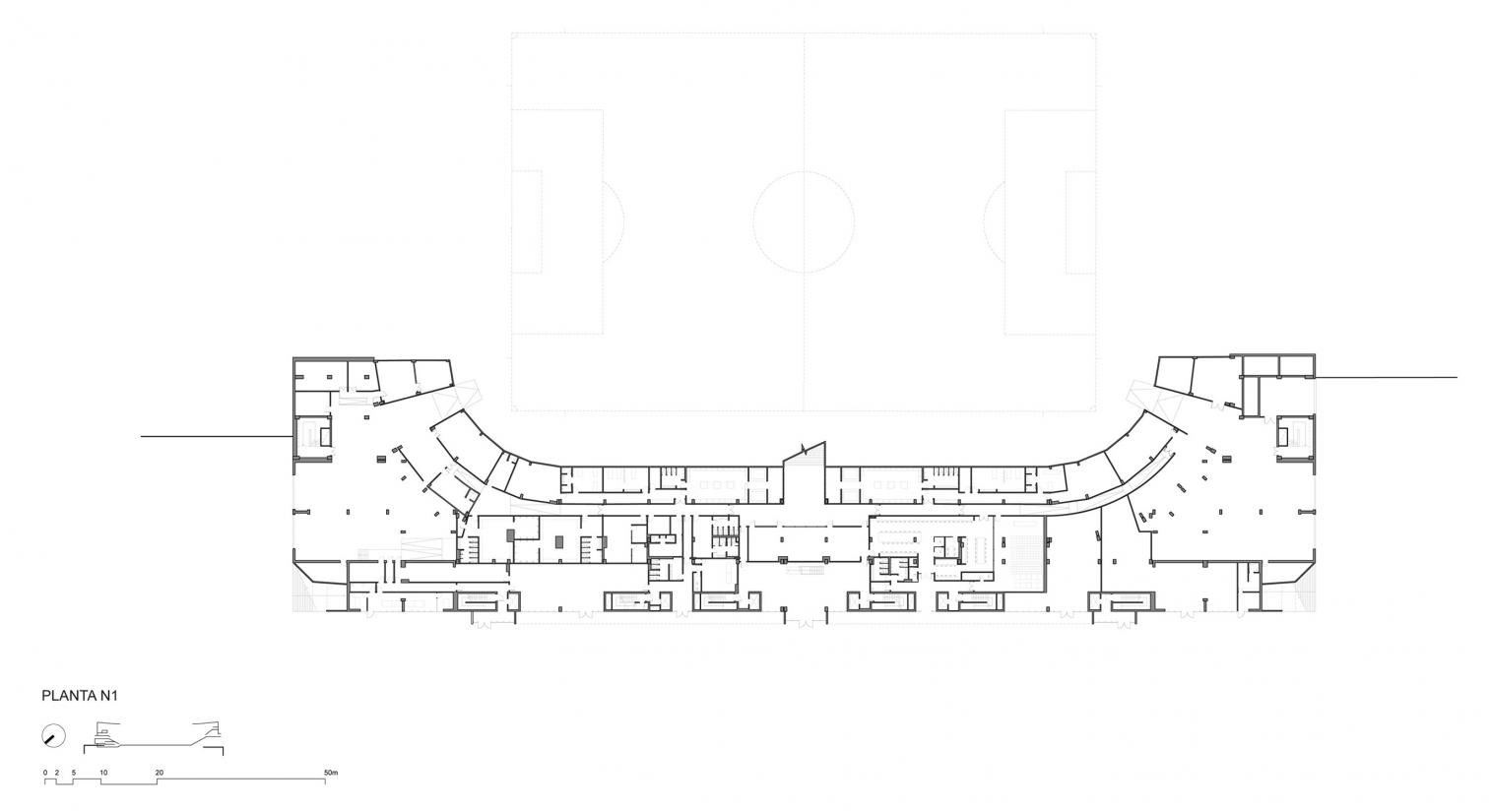 Renovación del estadio de la Universidad Católica en Santiago de Chile