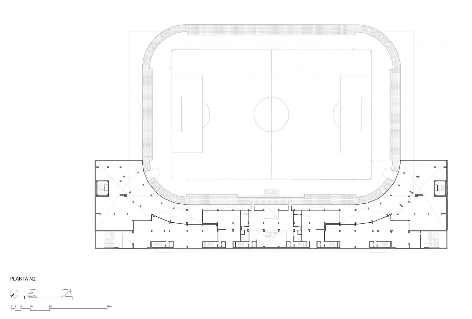 Renovación del estadio de la Universidad Católica en Santiago de Chile