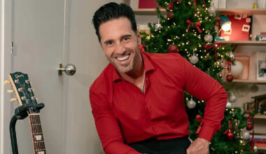 así es el árbol de Navidad de estilo clásico de David Bustamante