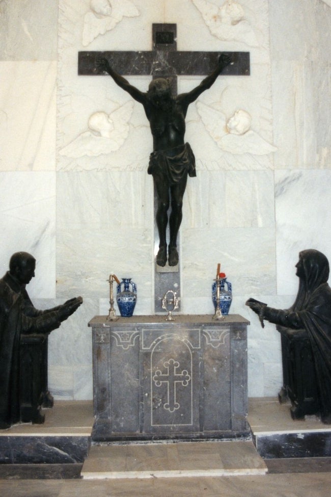 Escultura hecha por Gabino Amaya en Azuaga.