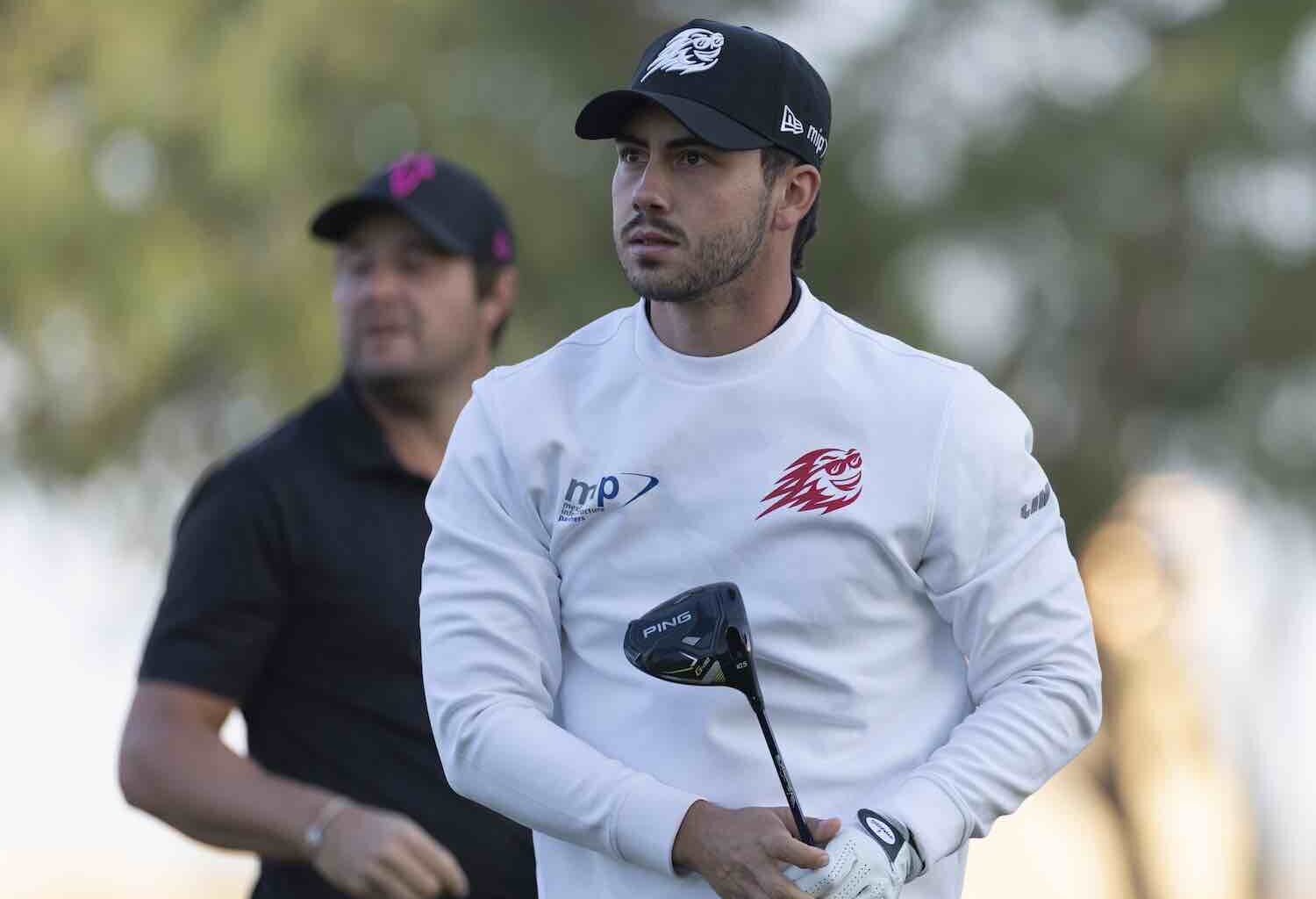 Josele Ballester, durante la primera jornada del PIF Saudi International. © Ian Walton/Asian Tour.