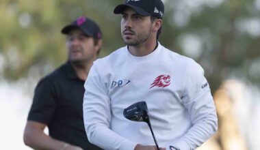 Josele Ballester, durante la primera jornada del PIF Saudi International. © Ian Walton/Asian Tour.