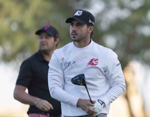 Josele Ballester, durante la primera jornada del PIF Saudi International. © Ian Walton/Asian Tour.