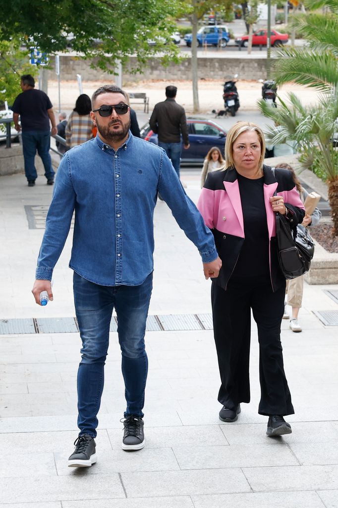 Belén Esteban llega a los Juzgados de Plaza de Castilla de Madrid