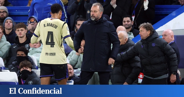 la enésima de Araujo y el gesto de Flick que explican la humillación del Barça