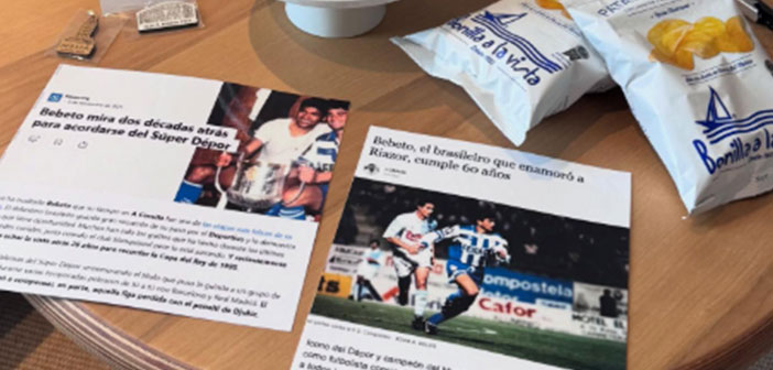 El día que Riazor.org se coló en la habitación de hotel de Bebeto - Riazor.org