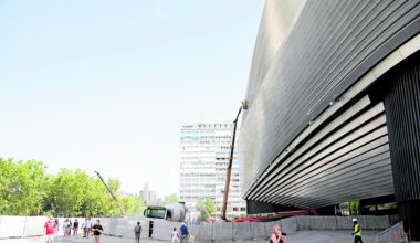 Las grietas del megaproyecto del Santiago Bernabéu