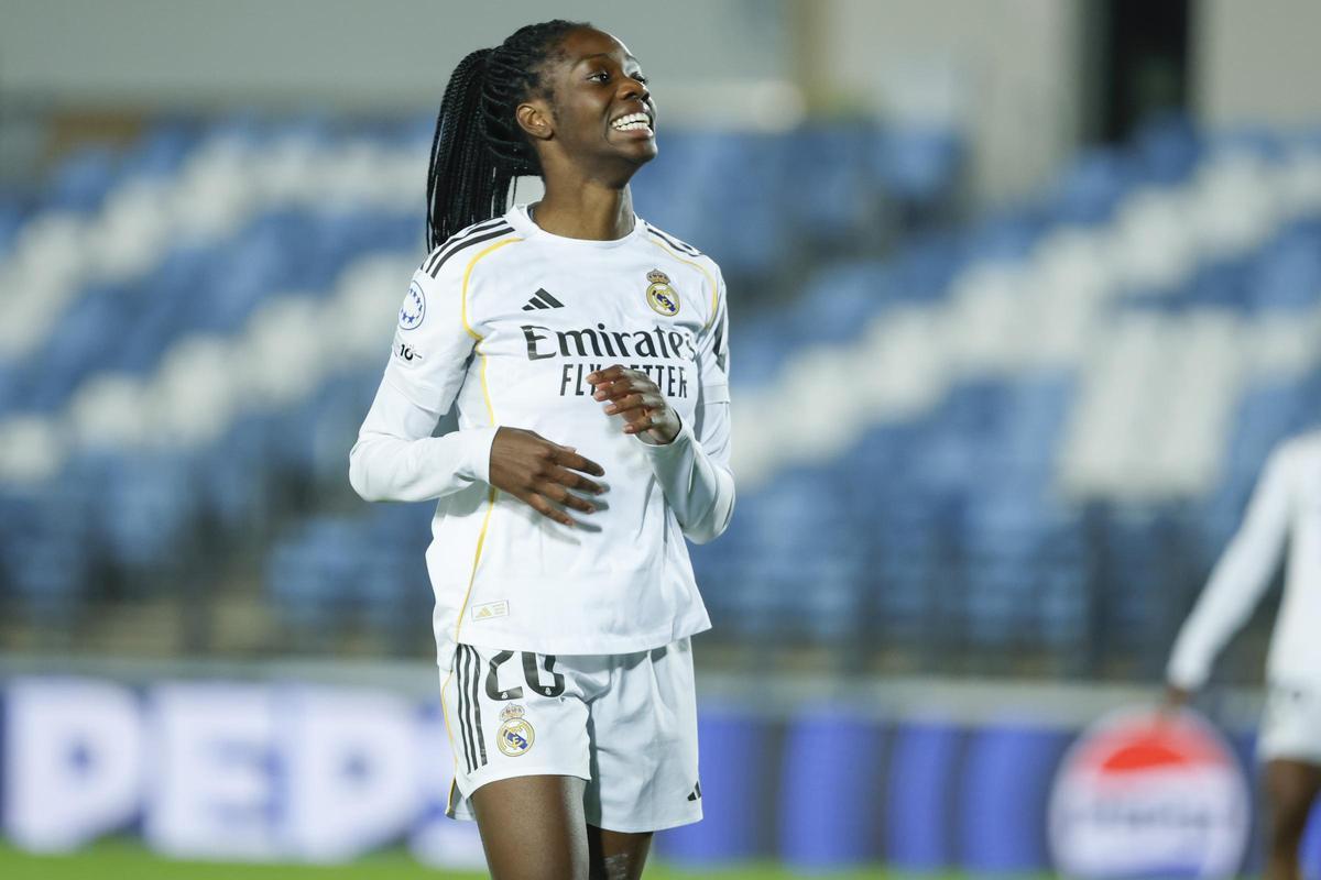 El Real Madrid no pudo pasar del empate ante el París FC en la tercera jornada de la fase liga de la Champions Femenina