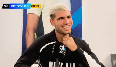 "Mi rivalidad con Sinner es sana, no tengo que ponerle una cara buena si no lo siento"