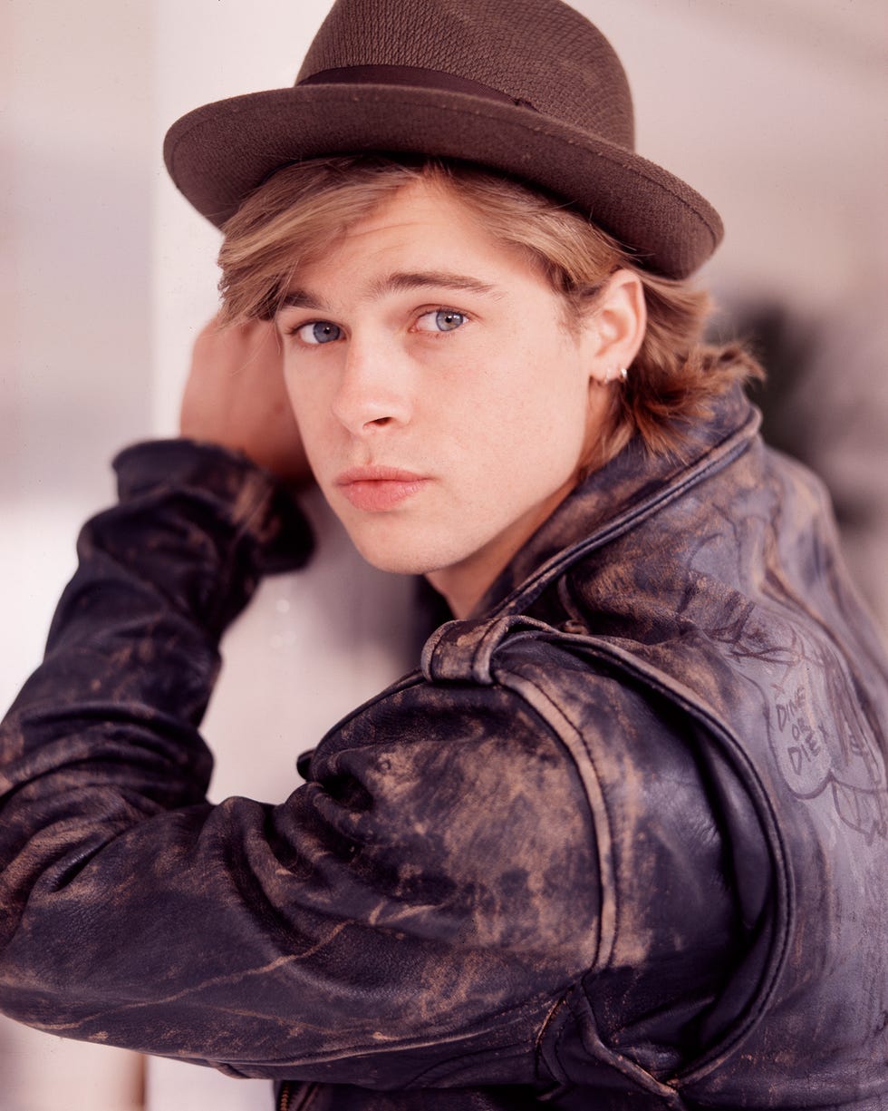 brad pitt joven