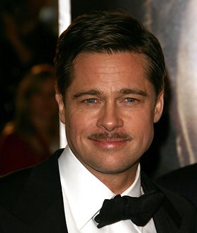 Imagen secundaria 2 - Johnny Depp con el estilo Van Dyke, una perilla con bigote separado; Timothée Chalamet lleva el piramidal, y Brad Pitt, el bigote lápiz. 