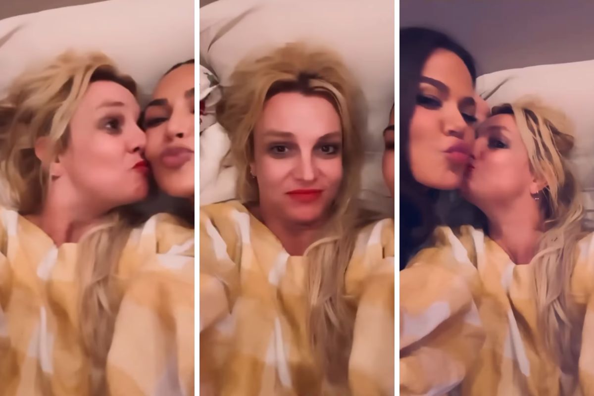 Britney Spears se reunió con las hermanas Kardashian.