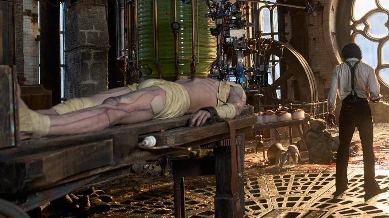 La creación de la Criatura en 'Frankenstein'