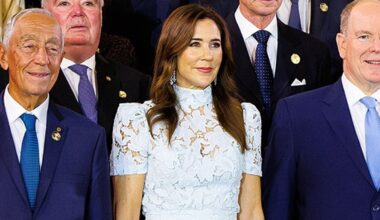 el look nupcial de Mary de Dinamarca en la inauguración del Gran Museo Egipcio