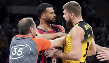 Pique entre Cabarrot y el exbaskonista Rokas Giedraitis