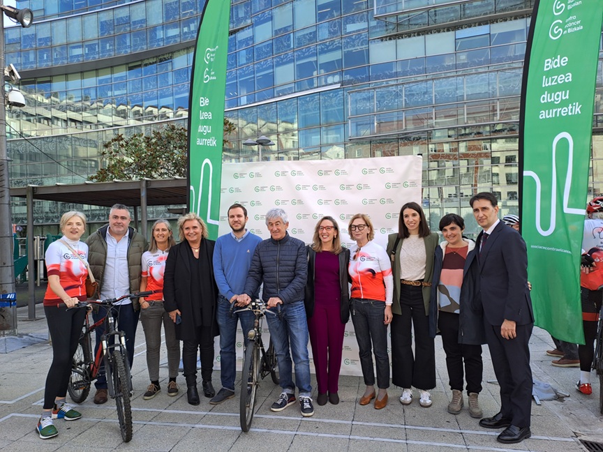 Iurreta anima a pedalear este domingo frente al cáncer de próstata