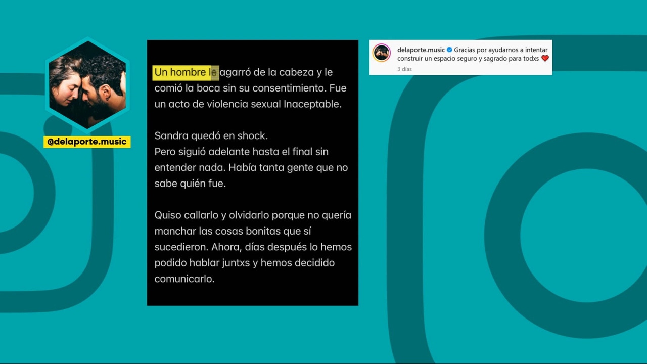 La seguridad de los artistas, en el centro del debate tras la agresión sexual a la cantante de Delaporte durante un concierto