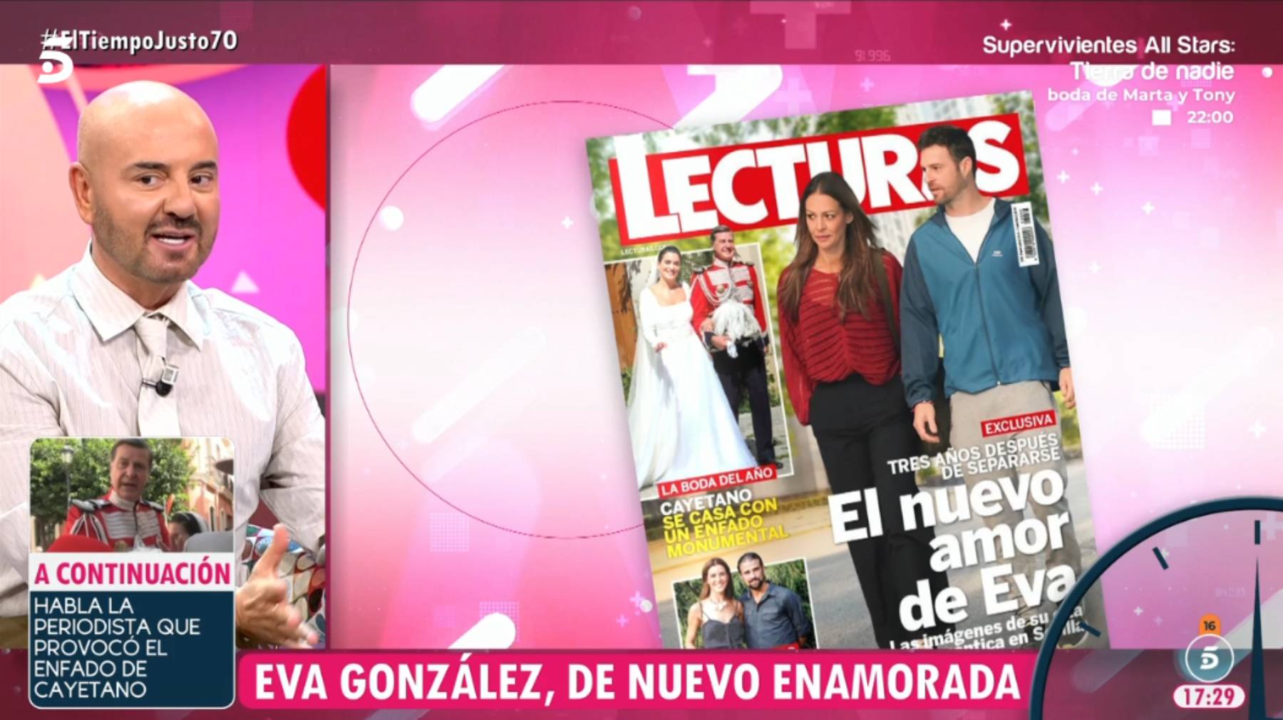 Luis Pliego en 'El tiempo justo'. (Foto: Telecinco)