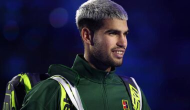 Alcaraz y el hito que persigue en las ATP Finals 2025. Foto: Getty