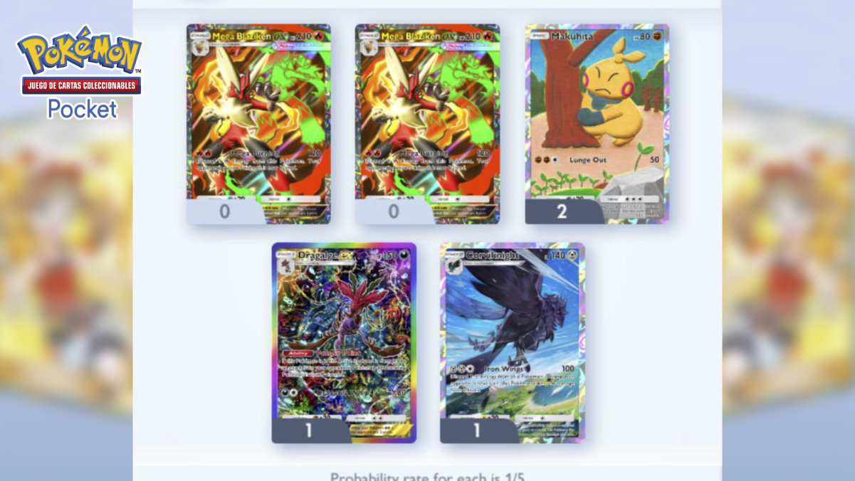 Cómo conseguir cartas full-art y God Packs en las Elecciones Mágicas de JCC Pokémon Pocket
