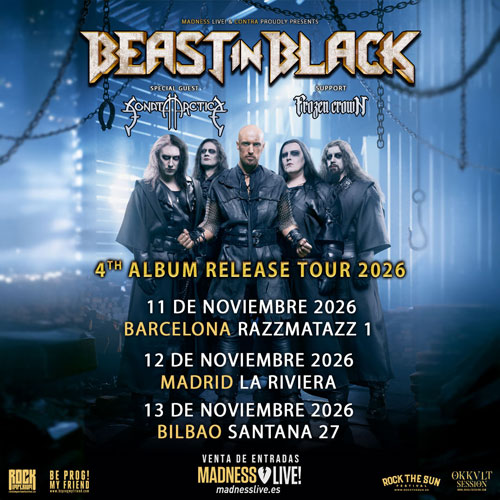 Nueva fecha de BEAST IN BLACK en España 